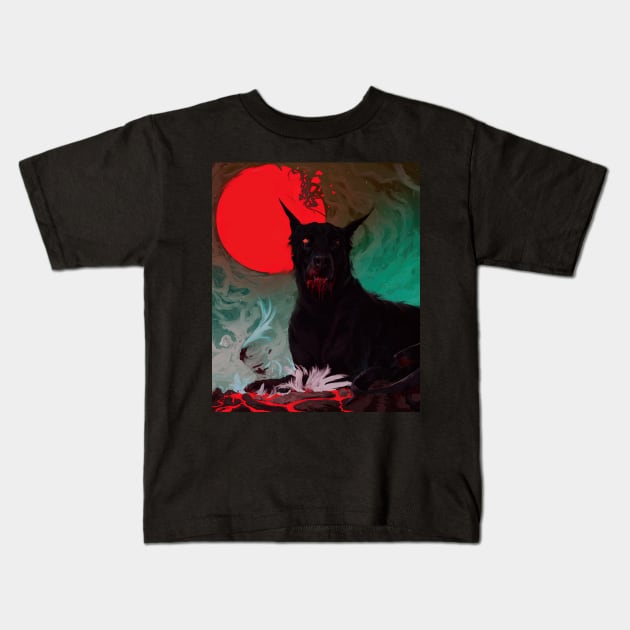 Beasts Fight Kids T-Shirt by The Allusionist Podcast